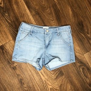 Light Blue Denim Shorts